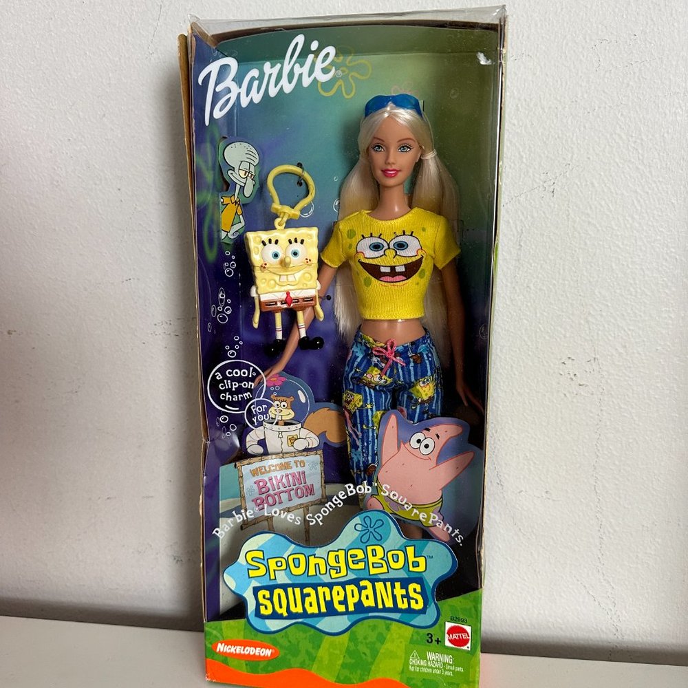 Barbie Loves SpongeBob SquarePants NIB